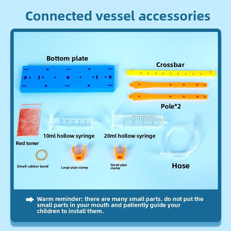 Science Experiment Diy Hydraulic Pressure Kit For Kids Educational Physics Toy