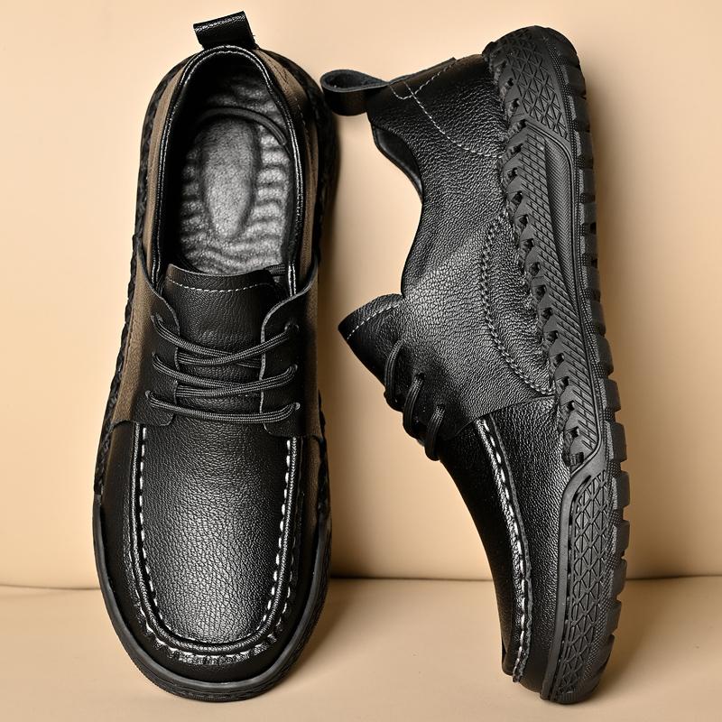 Handmade Men's Casual Shoes Comfortable Moccasins Men Business Flats Shoes Driving Shoes
