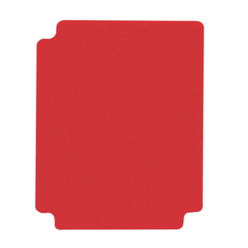 

93x69mm Thicken Plastic Card Separator Game Card Divider Card Page Divider Trading Card Divider Red