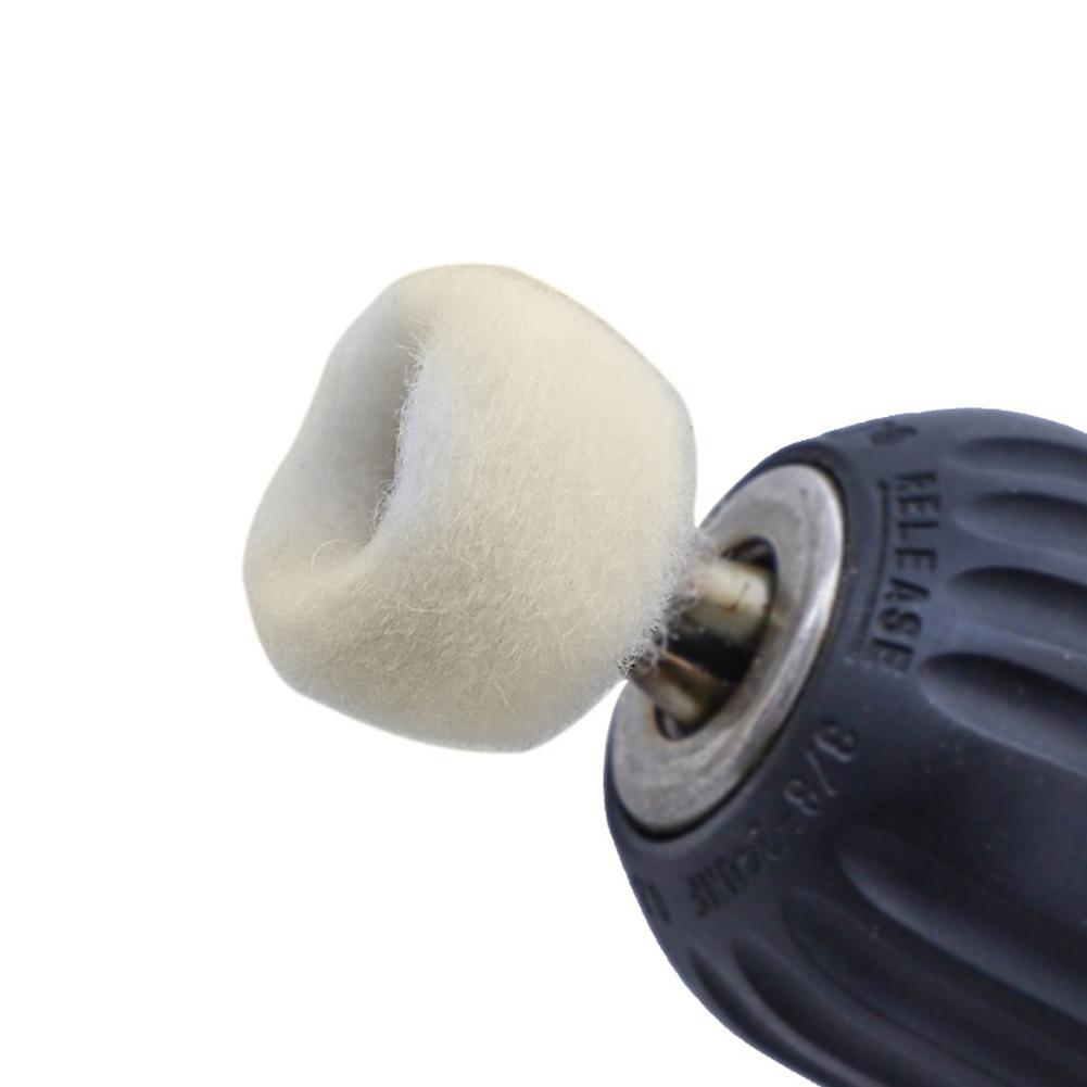 3mm Shank Fine Wool Polishing Abrasive Brush Grinding Buffing Wheel Grinder Head