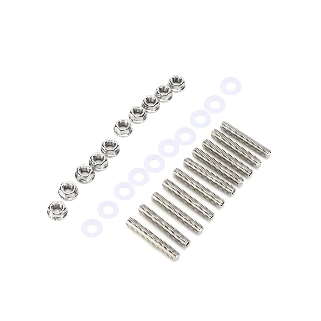 Intake Manifold Studs Bolt Kit Replacement for Acura B D H F B18 GSR SI Engine Series All Models