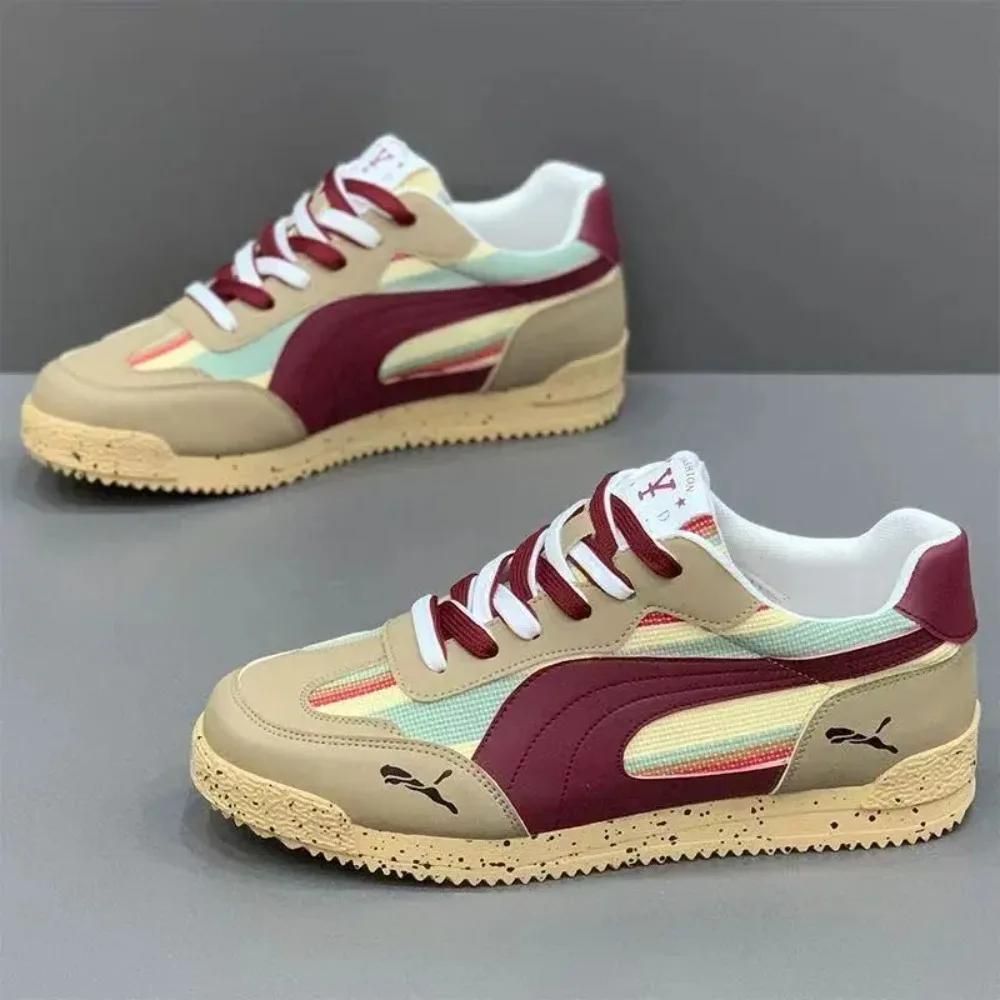 Casual Shoes Men's Sports Shoes Summer Casual Thick Soled Men's Shoes Soft and Comfortable Non-slip Outdoor Fashion Board Shoes