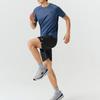 Skechers Elastic Breathable Solid Color Mid Waist Casual Shorts Men Shorts P226M024-0018