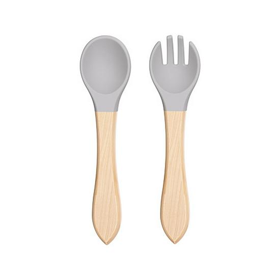 Silicone Suction Cup Placemat & Divided Plate Set for Babies & Toddlers - Includes Fork & Spoon, Food Grade & Heat Resistant.