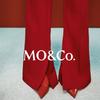 MO&Co. RECTO Collaboration Qin Lan Style 2024 Winter Casual Pants