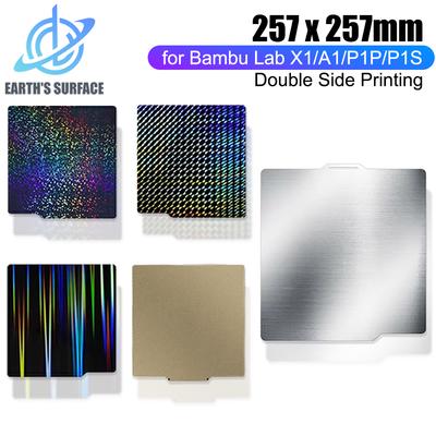X1C P1P P1S A1 X1 Bauplatte für Bambu Lab Platte Glatte PEI-Folie PEO PET für Bambulabs X1 P1P 3D-Drucker Heizbett Bauplatte