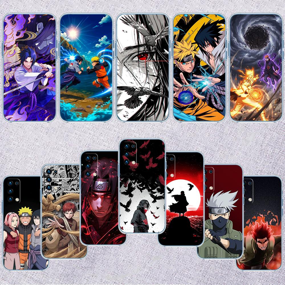 Naruto Uchiha Itachi Sasuke Transparent Phone Case for Motorola Moto Edge 20 30 40 50 S30 Fusion Ultra Pro Neo Lite + G200 G23