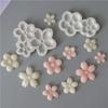 Cherry Flower Shaped Silicone Chocolate Moulds Baking Molds Fondant Cake Decorating Gadgets Resin Moulds Gifts for Child