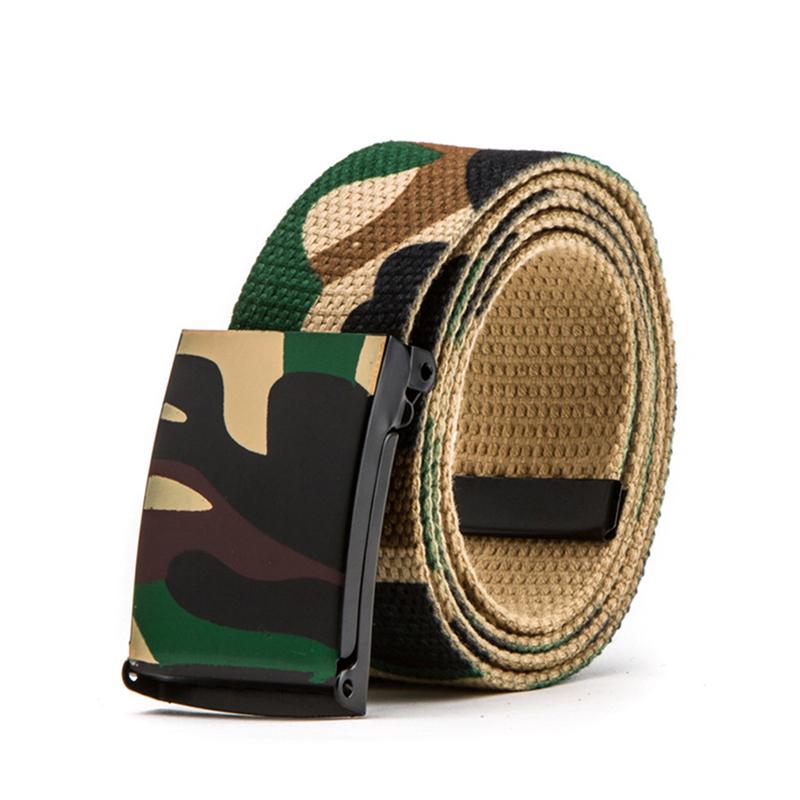 Men Belt Unisex Waist Belt Jeans Male Casual Luxury Canvas Webbing Waistband Ceinture Femme