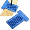Woodworking T Type Scriber Aluminum Alloy Hole Gauge Carpenter Marking Tool (Red)