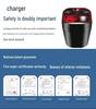 High-Power 12V/24V to 220V Multifunction Car Cup Holder Charger