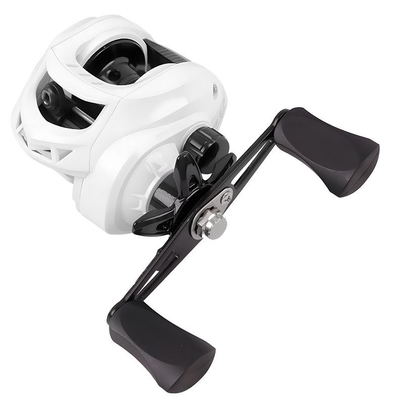 Pearl White Cross-Border Long-Distance Casting Fishing Reel