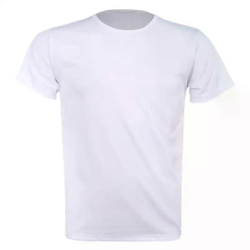 T-shirt da uomo impermeabile anti-sporco, idrorepellente, antimacchia, traspirante, antivegetativa, ad asciugatura rapida, manica corta, per escursionismo all'aperto