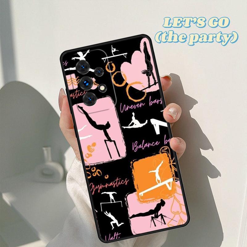 Love Gymnastics phone case For Samsung Galaxy A42 A31 A40 A51 A71 A32 A80 A91 A52 A72 A73 A20e A21S A50 A70 A11 A12 Cover