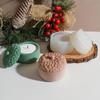New Pinecone Shape Storage Jar Candle Cup Silicone Mold Gypsum Plaster Storage Box Christmas Home Decoration Molds