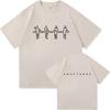 Kraftwerk Graphic Print T-shirt Short Sleeve Cotton Male Tshirts Unisex Streetwear Hip Hop Fashion Casual Loose Men T Shirt Tees