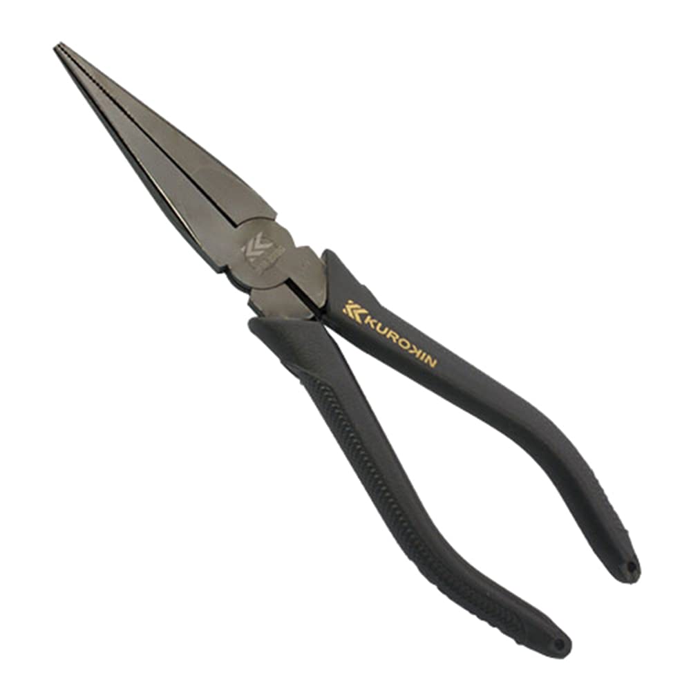 Fujiya Mechanic Pliers, Black Gold, Cross Knurled, 353R-200BG