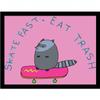 Lousy Drawings Skate Fast Framed Poster