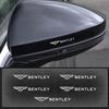 Creative Car Metal Emblem Stickers Decoration Waterproof Decals For Bentley Flying Spur Continental GT Bentayga Auto Accessories