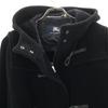 BURBERRY Made in England 100% wool Duffel coat black Women Used
