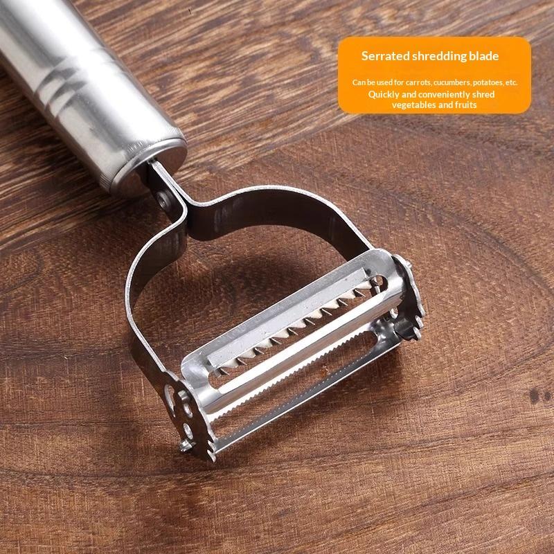 1/5Pcs Vegetable Slicer 2In1 Stainless Steel Potato Cucumber Carrot Grater Peeler Vegetables Fruit Peeler Kitchen Tool