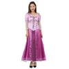 Costum Cosplay Rapunzel Coskawa, Rochie de Prințesă, Costum de Halloween pentru Adulți (Dimensiunea S)