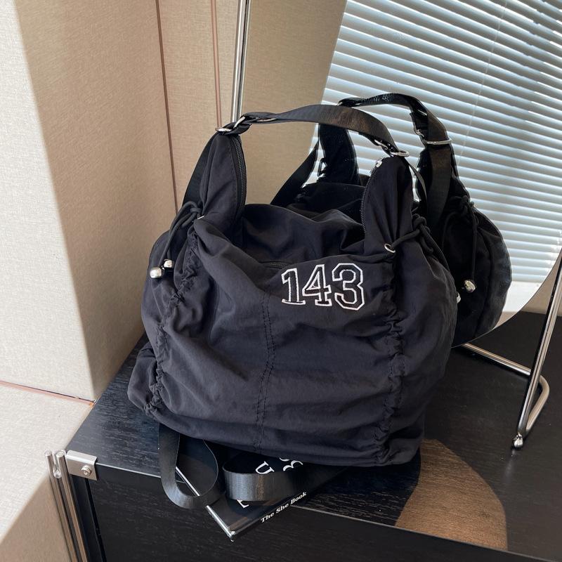 Class Large-capacity Canvas Bag Women's New Versatile Commuter Backpack Tote Bag