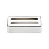 Electric Guitars Pickup Cover Two Slot Metal Case Brass Humbuckers Cover Modern Style Guitar Pickup Protections Cover