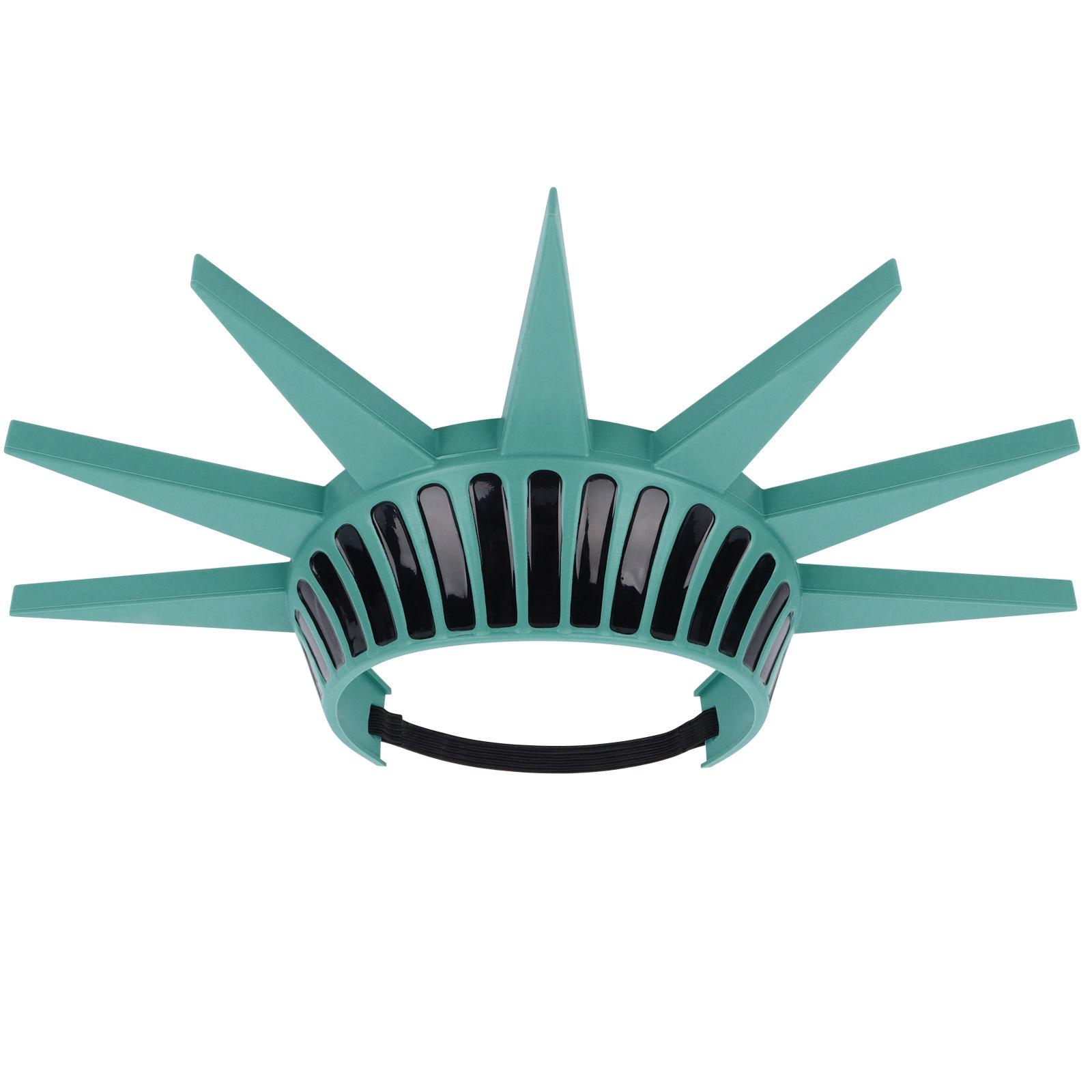 Statue of Liberty Costume: Long Dress & Headband Set for Halloween Cosplay.