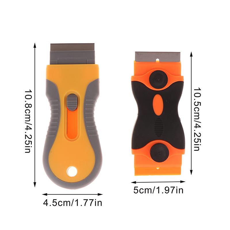 Nail Art Stamping Steel Plate Scraper Pattern Clearer Removable Cleaning Shovel Glue Stickers Tools For Nail Art Accessories