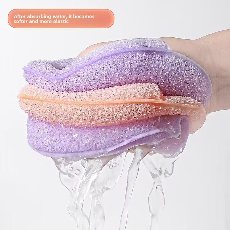 Facial Cleansing Pad Face Washing PadFacial Cleansing Towel Konjac Water Drop Facial Sponge Cleansing and Makeup Removal Pad