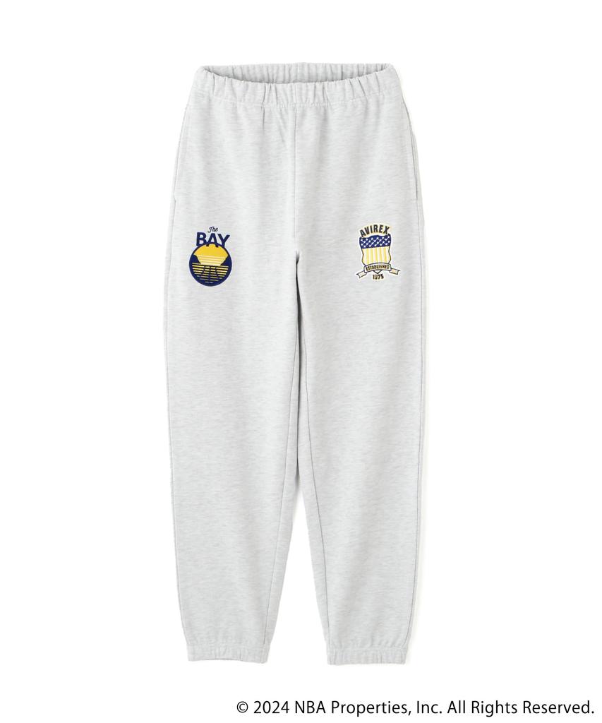 AVIREX NBA Sweat F Pants, Women's, 060, Yellow, 783-5110604