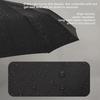 Premium Double-Sized Wind-Resistant Folding Umbrella with UV Protection for Men.
