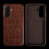 Premium Crocodile Leather Case for Samsung Galaxy A17 A16 A36 A54 A55 A56 A26 A35 A15 S24 S25 FE S26 Plus Phone Case Back Cover