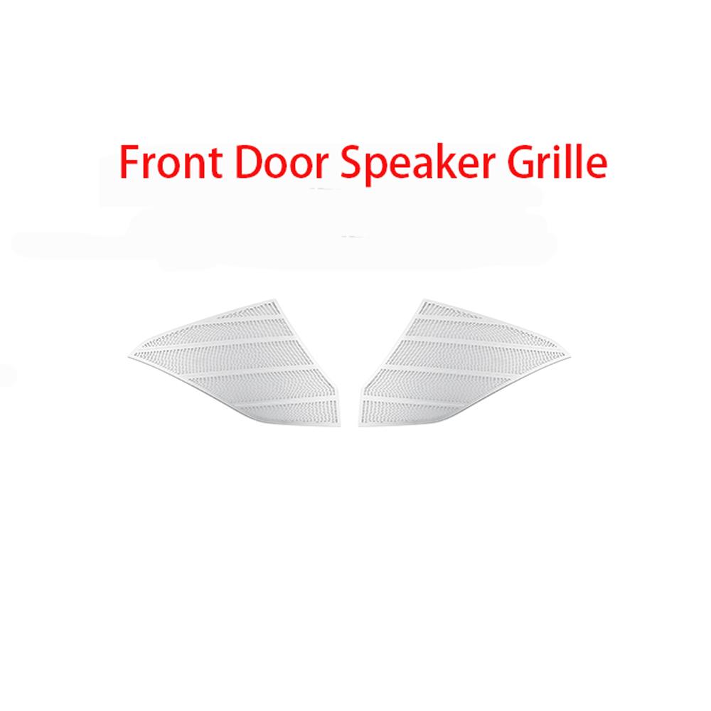 2PCS Auto Door Speaker Protective Cover Anti-Scratch Interior Trim For Hyundai Palisade -2025 LHD RHD Car Styling Decoration