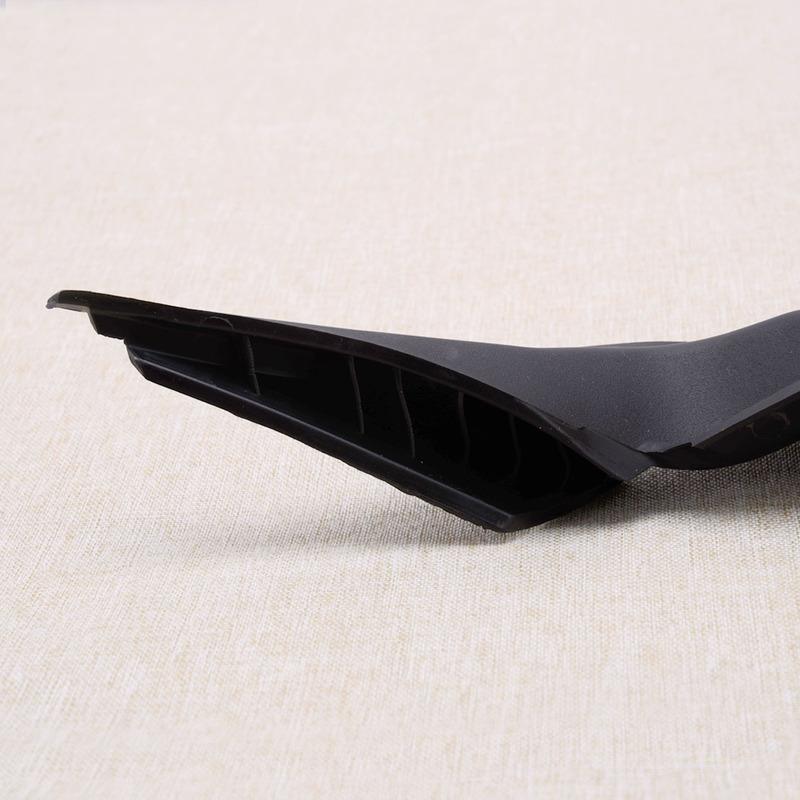 53867-0C040 Car Front Left Windshield Wiper Side Cowl Extension Cover Trim Panel End Cap Fit for Toyota Tundra 2014- Rubber