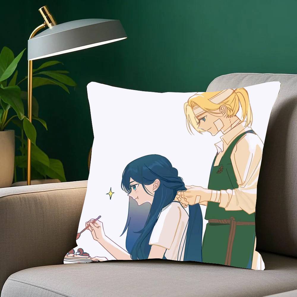 Anime Z-Zenshu Pillow Case Home Decor Throw For Sofa Bed Car Room Decor Gift Idea