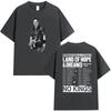Bruce Springsteen Land of Hope & Dreams Tour 2026 T Shirt Men's Women Hip Hop Rock Short Sleeve T-shirts Retro Gothic Clothing T-shirt