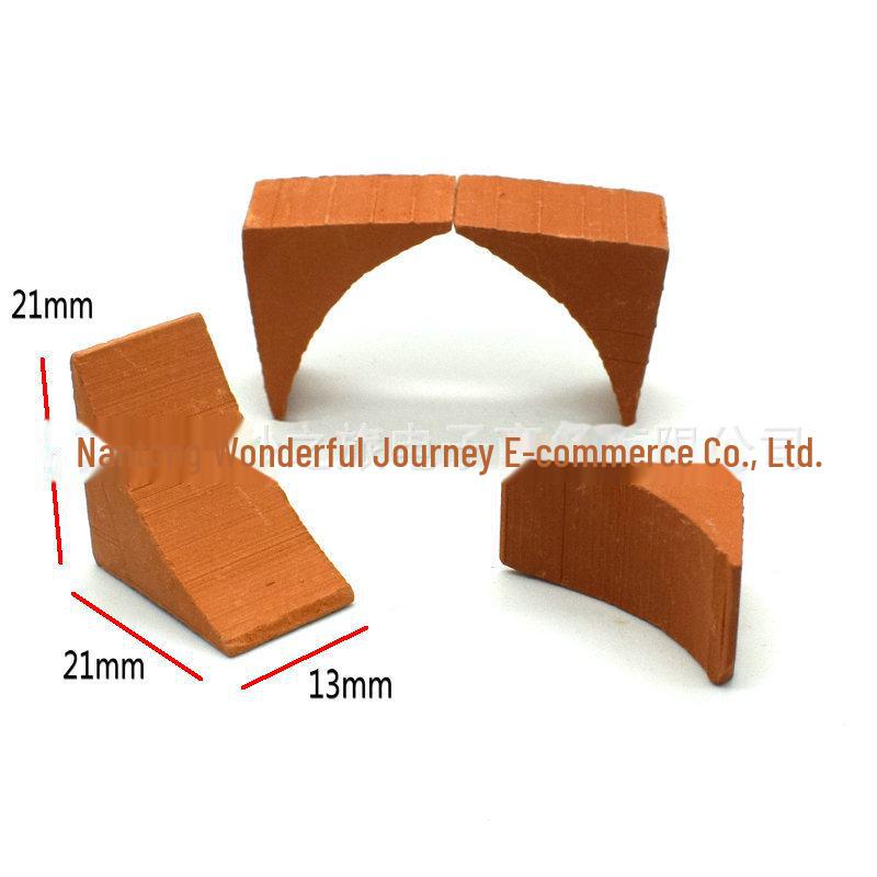 1:Kit de bricolaj cu 16 case de cărămidă în miniatură pentru copii