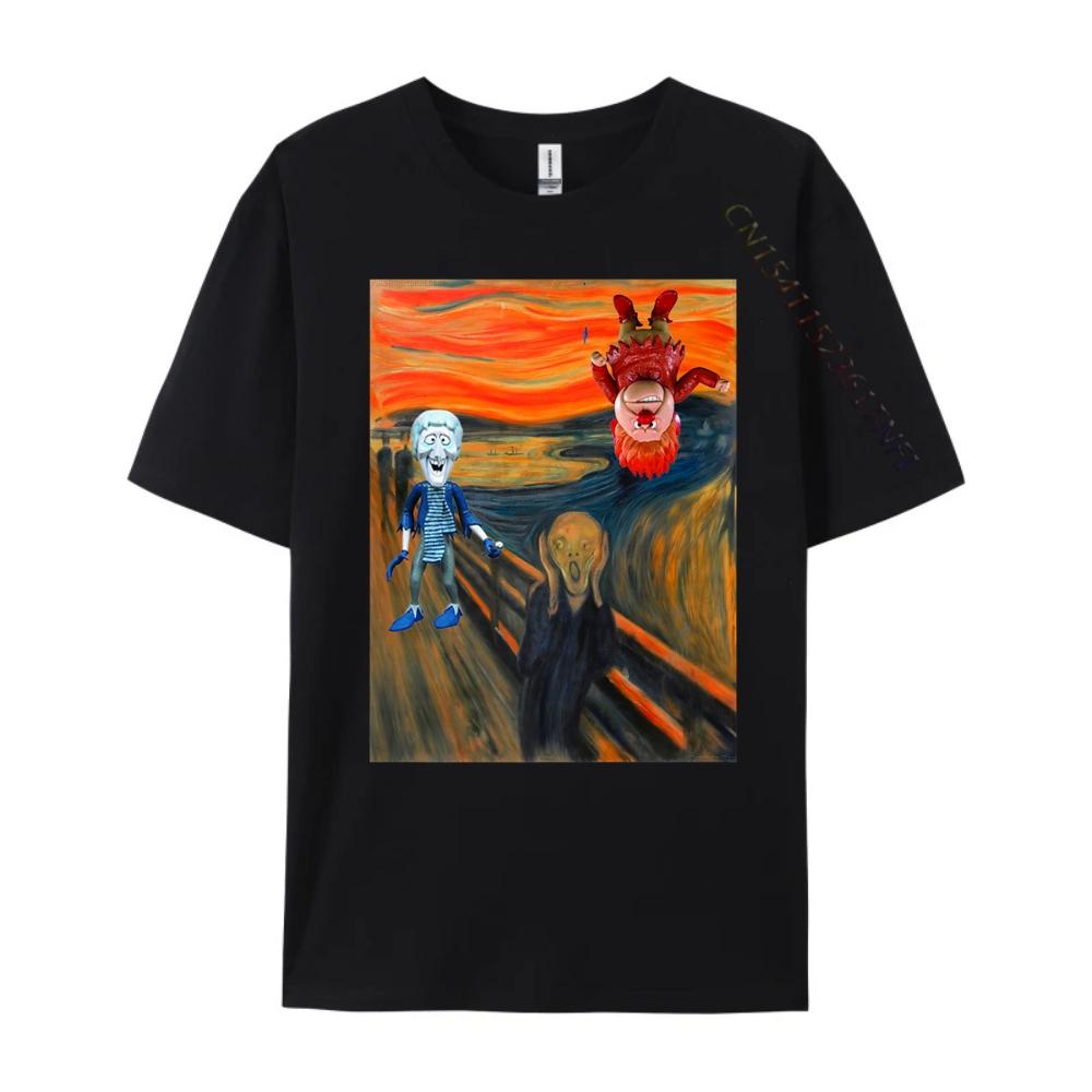 Funny Art Upside Down Cold Heat Luxury T Shirt Mens TShirts EU SIZE Mothers Day