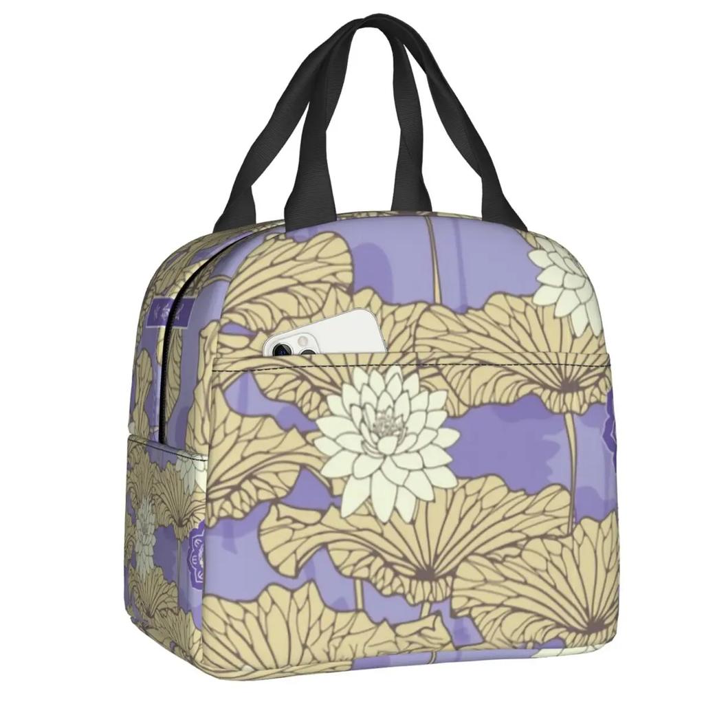 The Untamed WangXian Bunny Insulated Lunch Bags for Women Mo Dao Zu Shi Resuable Cooler Thermal Bento Box Outdoor Camping Travel