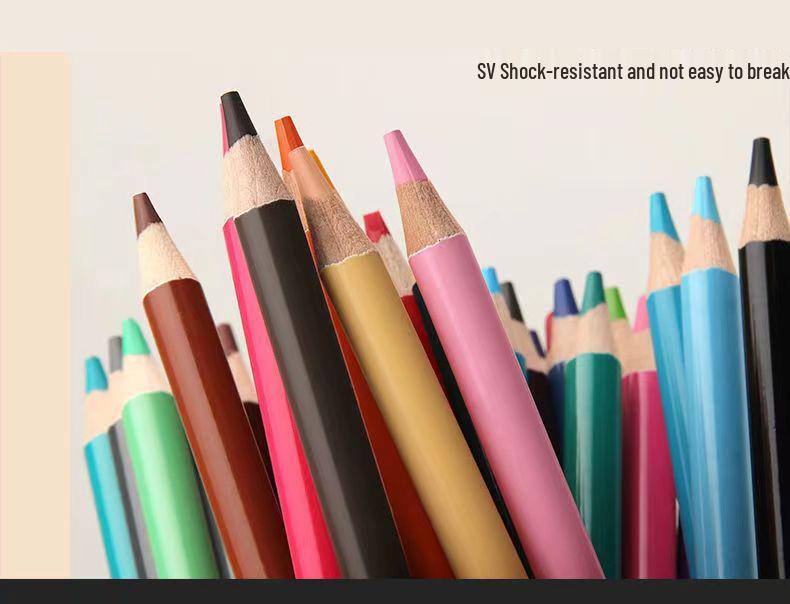 NeoNio Professional Water-Soluble Oil-Based Colored Pencils Set, 100 & 120 Colors in Iron Box for Hand-Painting