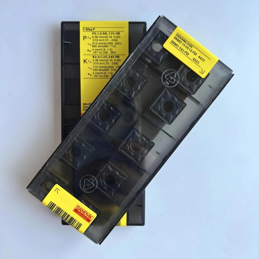 Original Sandvik / SNMG150612-PM 4425  / CNC Lathe Carbide Blade 10 PCS