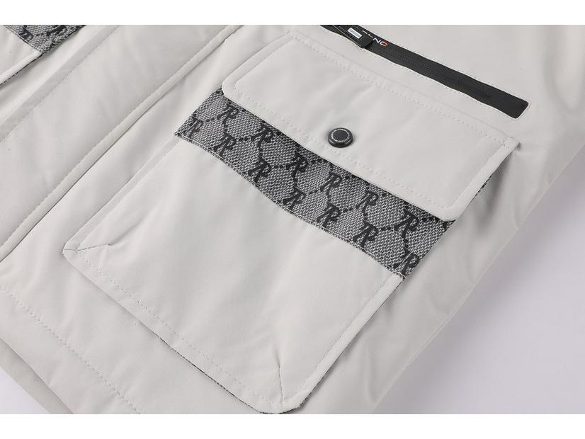 Men's Autumn/Winter Fur Collar Thickened Cotton Coat - Casual Fashion Trend