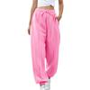 Women's Drawstring Trousers Solid Color Casual Sweatpants