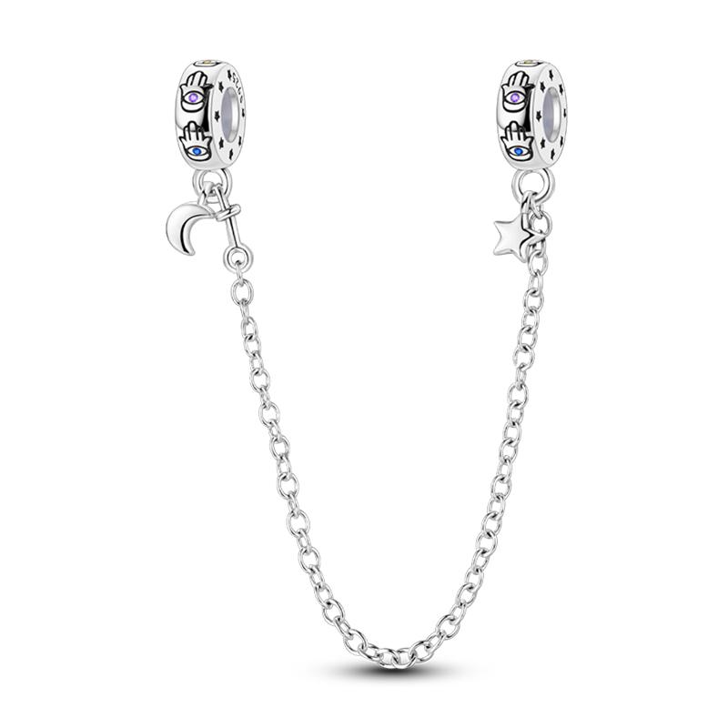 100% Rame Zircone Scintillante Occhio del Diavolo Occhio di Horus Auguri Migliori Portafortuna Perline Adatte a Braccialetti da 3 mm Gioielli Fai da Te
