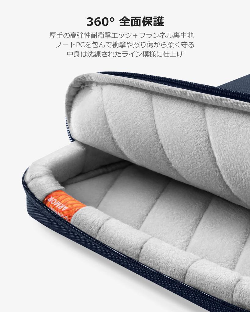 tomtoc 360deg Shockproof 16 inch MacBook Pro M5/M4/M3/M2/M1 Pro/Max 2026-2019 Compatible Laptop Bag 15-16 inch Computer Case Shoulder Bag Briefcase