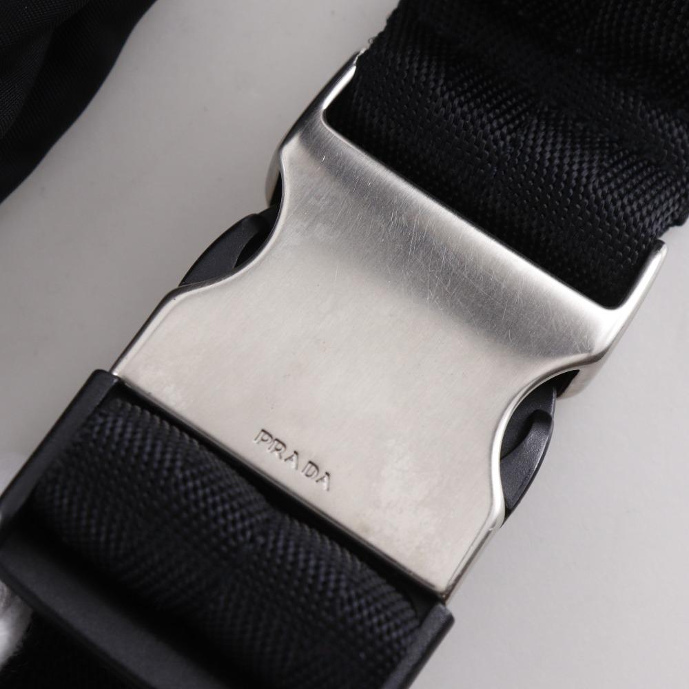 PRADA body bag Waist bag VA0056 black Nylon unisex Used