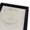 Simple Zircon Butterfly Pendant Bracelet For Womens Fashion Jewelry
