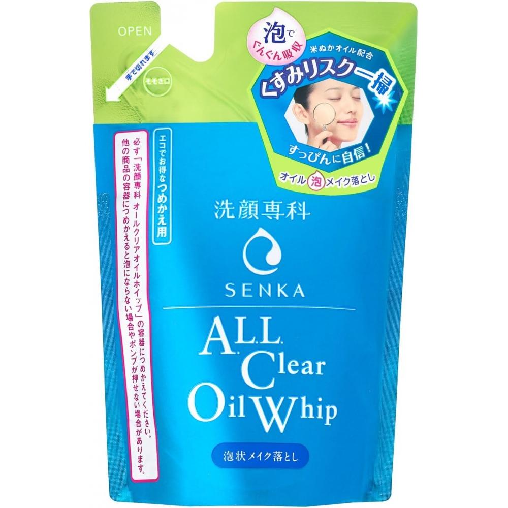 Senka Senka All Clear Oil Whip Foam Makeup Remover Refill 130ml Refill 130ml